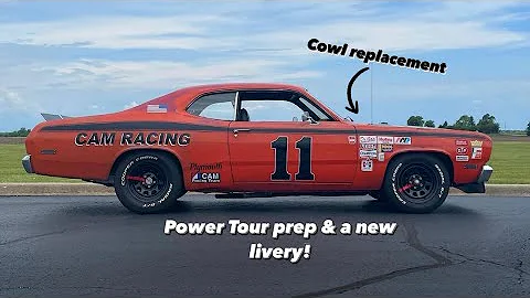 Plymouth Duster cowl replacement + Power Tour prep