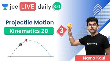 JEE: Kinematics 2D L3 | Projectile Motion |  Unacademy JEE | IIT JEE Physics | Namo Kaul