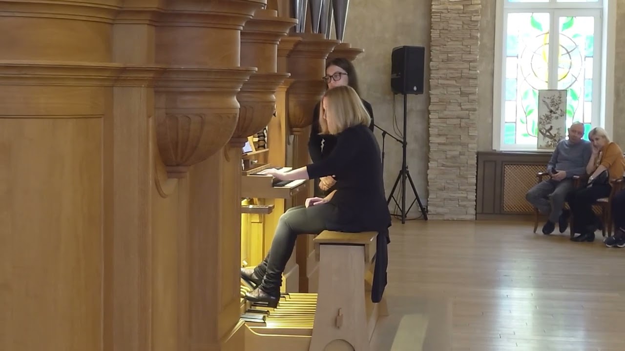 F. Liszt Fantasia and fugue BACH - Olesya Kravchenko, organ