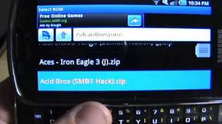 Samsung Epic 4G with Emulators