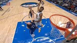 Andrew Wiggins most insane poster dunk on Luka Doncic in game 3 😱