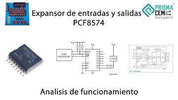Expansor de entradas y salidas PCF8574   Analisis de funcionamiento #electronica