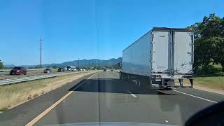 HWY 41 east out of Atascadero Lake , Hwy 101 south towards San Luis Obispo CA