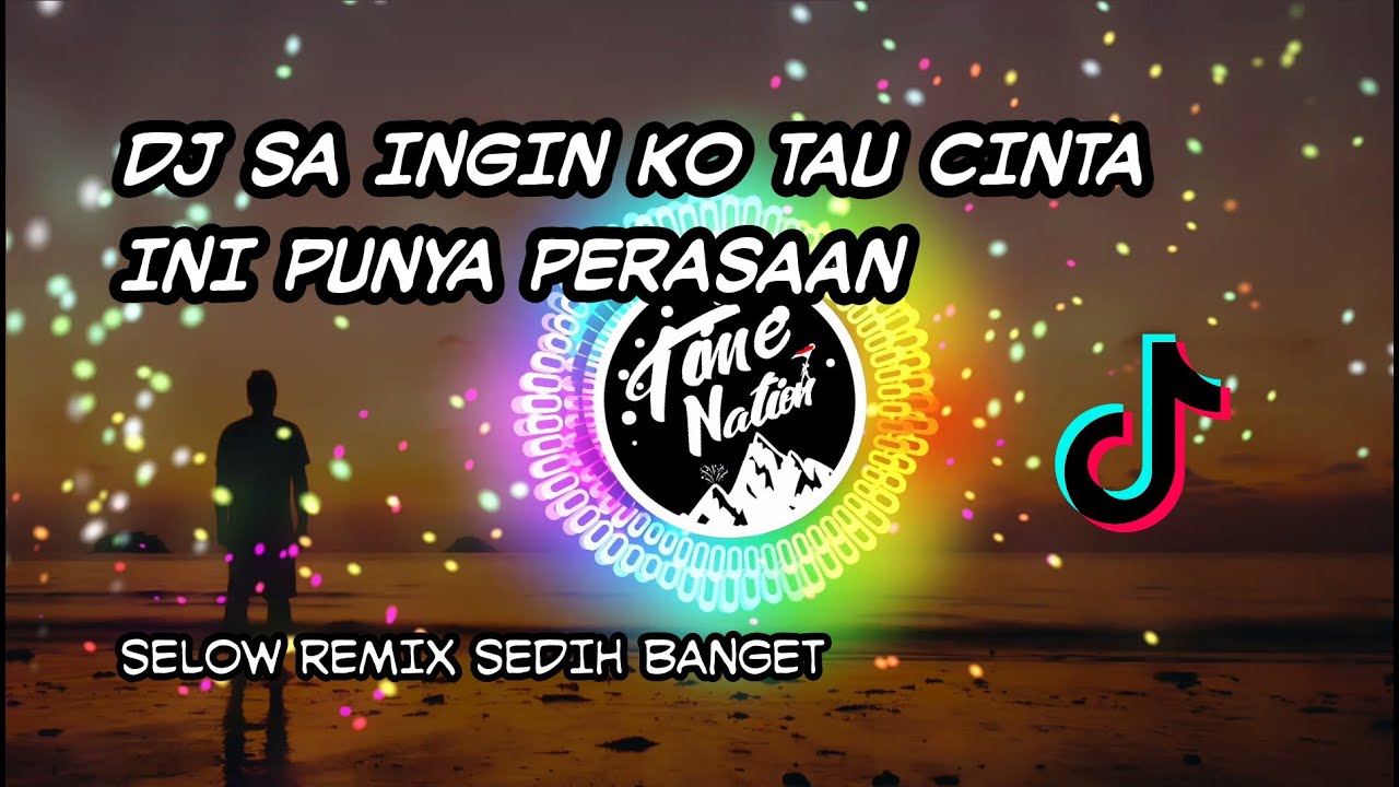 DJ SA INGIN KO TAU 🎶 CINTA INI PUNYA PERASAAN 🎧 VIRAL TIKTOK SEDIH BANGET!!