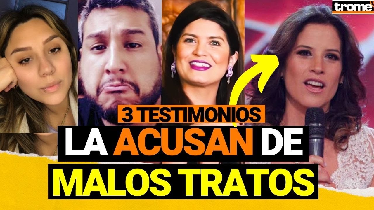 MARÍA PÍA COPELLO: Nataniel Sánchez, Ricardo Mendoza y otros la acusan de tener MAL CARÁCTER