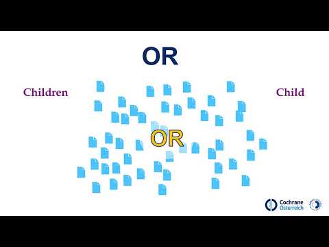 The application of Boolean operators in database searches
