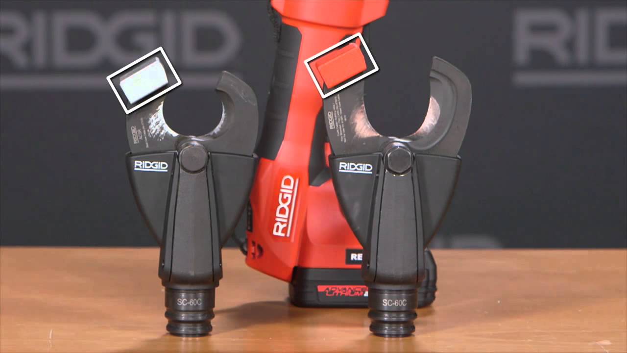 How To Use RIDGID® RE 6 Cutting Capabilities YouTube