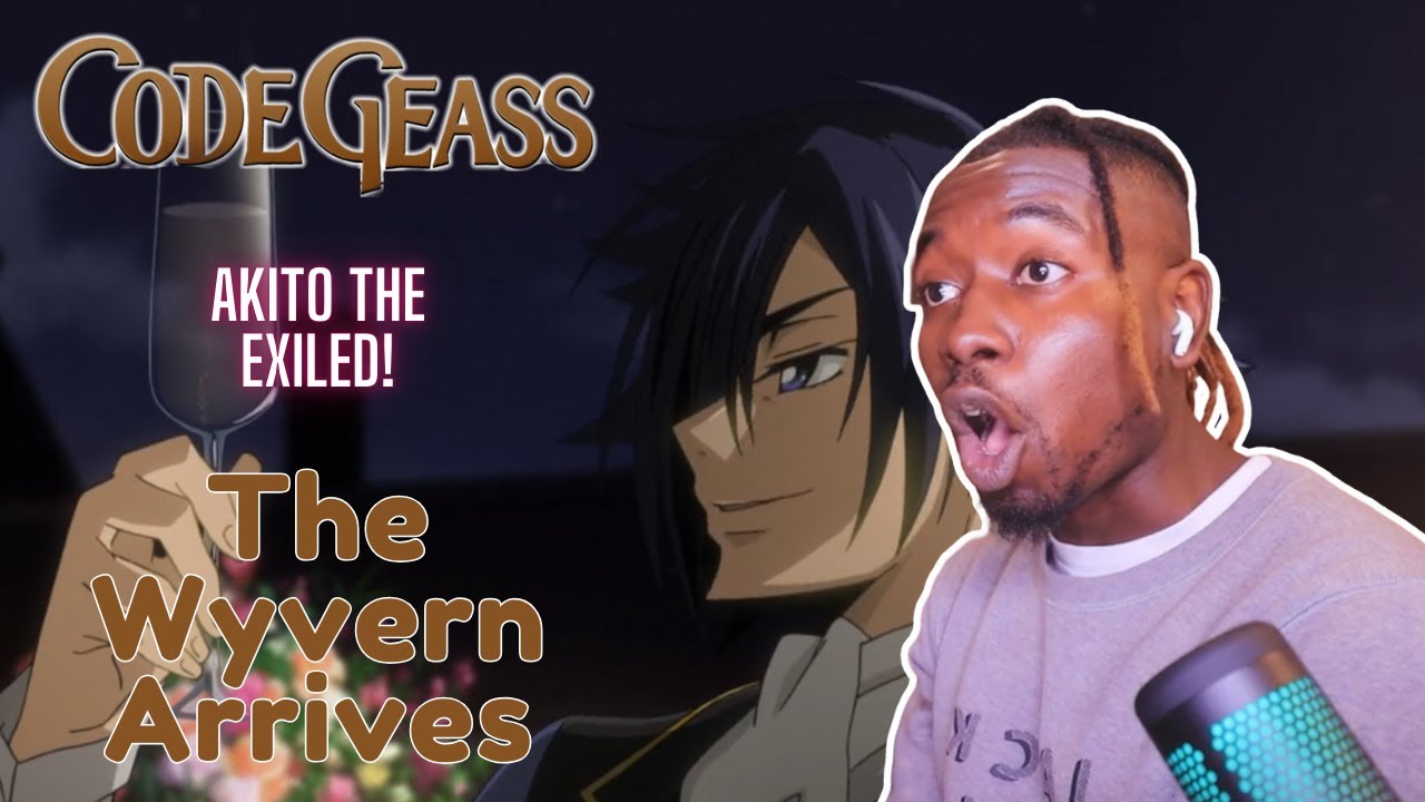 CODE GEASS: Akito The Exiled E1 REACTION! - The Wyvern Arrives | Lelouch | Suzaku