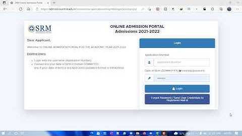 SRM round 3 counselling Update Srmjeee phase 2