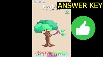 Brain Wind - Tricky Puzzle Game LEVEL 28 Wake up the bird - Gameplay Walkthrough Android IOS
