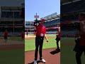 POV: In the Dugout With the Angels Bat Kid 😇