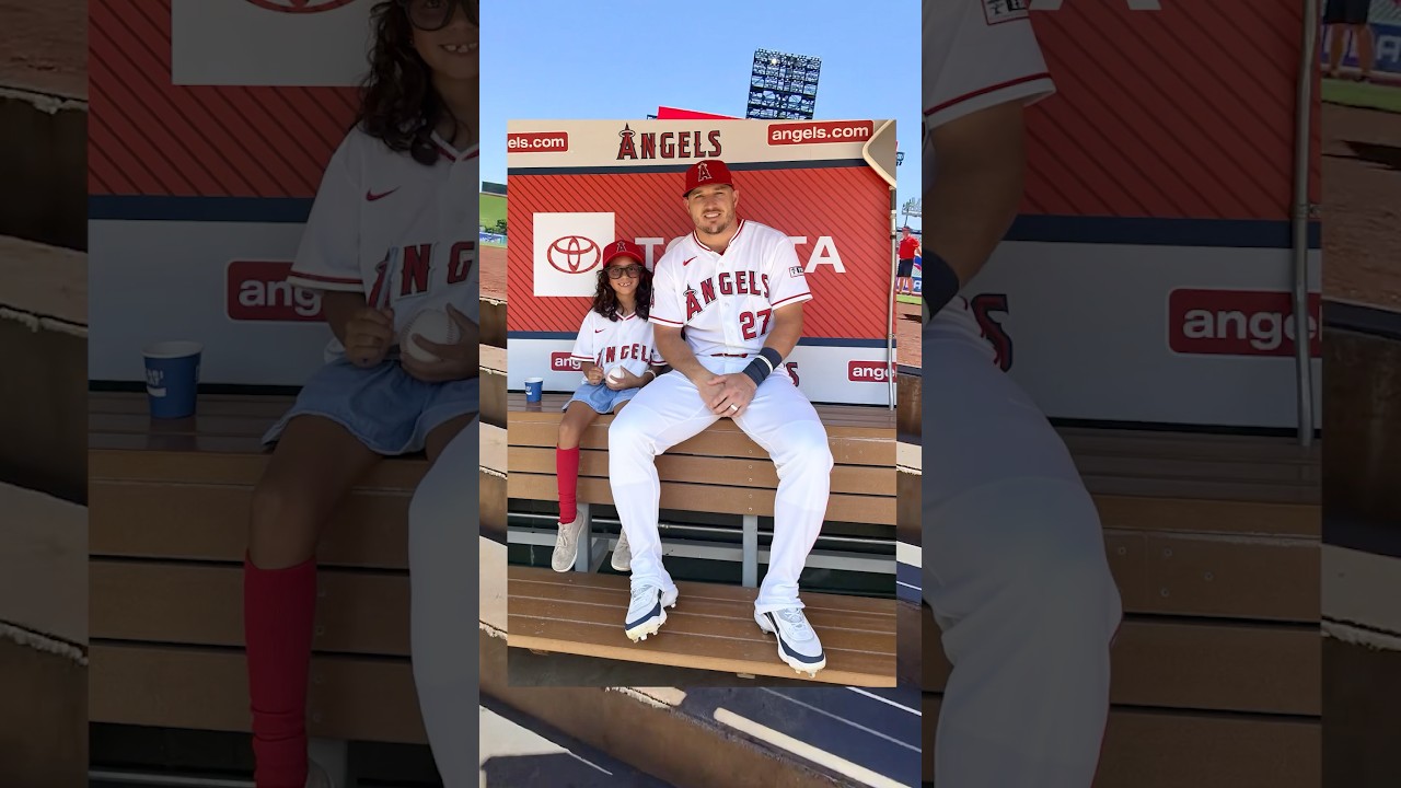 POV: In the Dugout With the Angels Bat Kid 😇