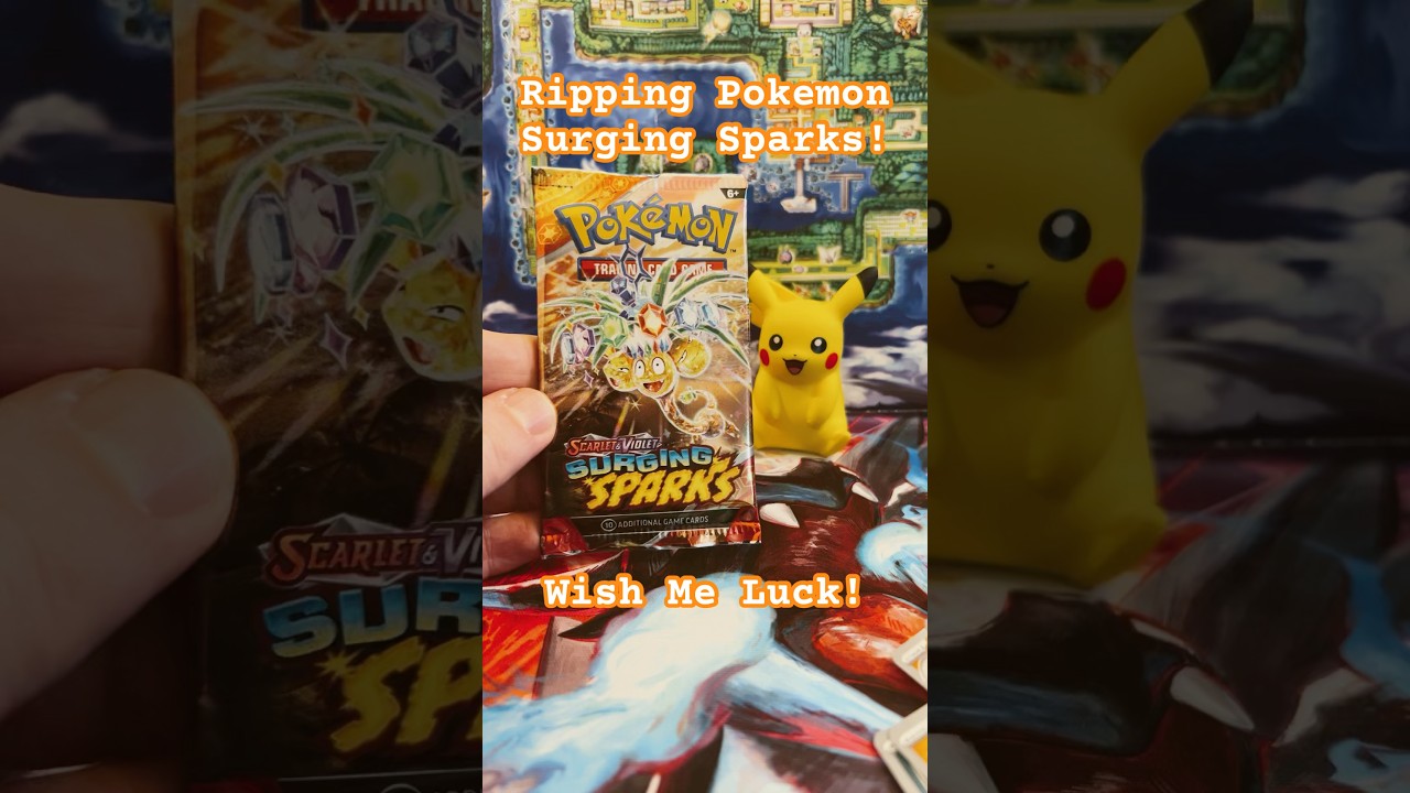 Breaking a cold streak with Pok&eacute;mon Surging Sparks!