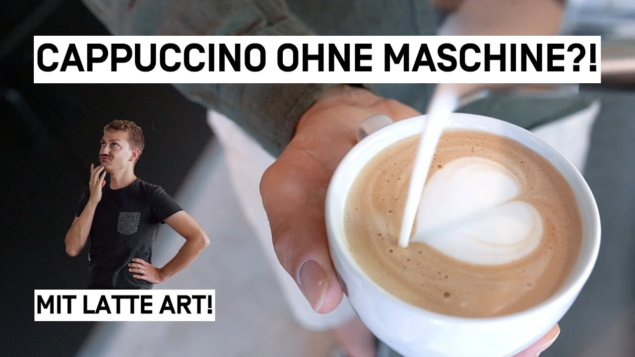 Cappuccino ohne Maschine machen? | Du hast keinen Siebträger und möchtest einen Cappuccino machen?