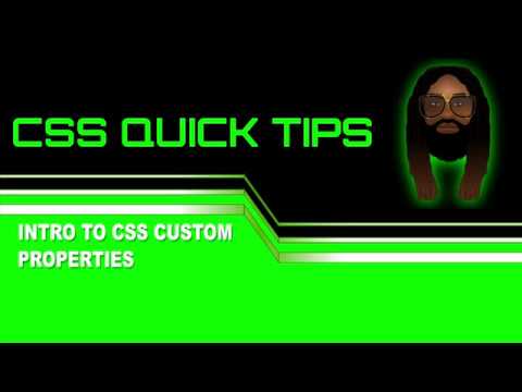 Introduction To Custom CSS Properties: CSS Quick Tip