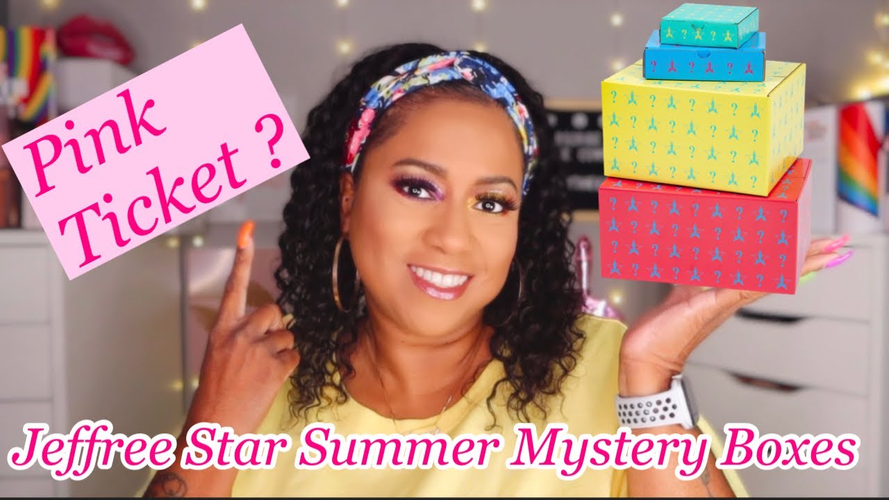 Jeffree Star Summer Mystery Boxes 2021 | All 4 Boxes In One Video