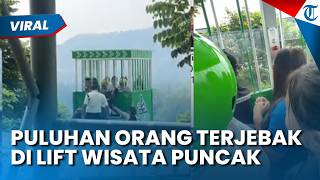Dozens Trapped in Go-Luge Puncak Bogor Ride Elevator, Suspected Overload Causes Breakdown