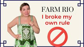 Farm Rio Summer 2026 Rentals | I Broke My #1 Sizing Rule | Don't Make My Mistake!
