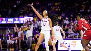Angel Reese Mid-Range Jumpshot Lsu Highlights 2223
