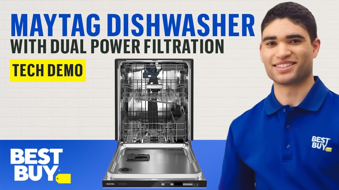 Maytag Dishwasher with Dual Power Filtration - Tech Demo from Best Buy