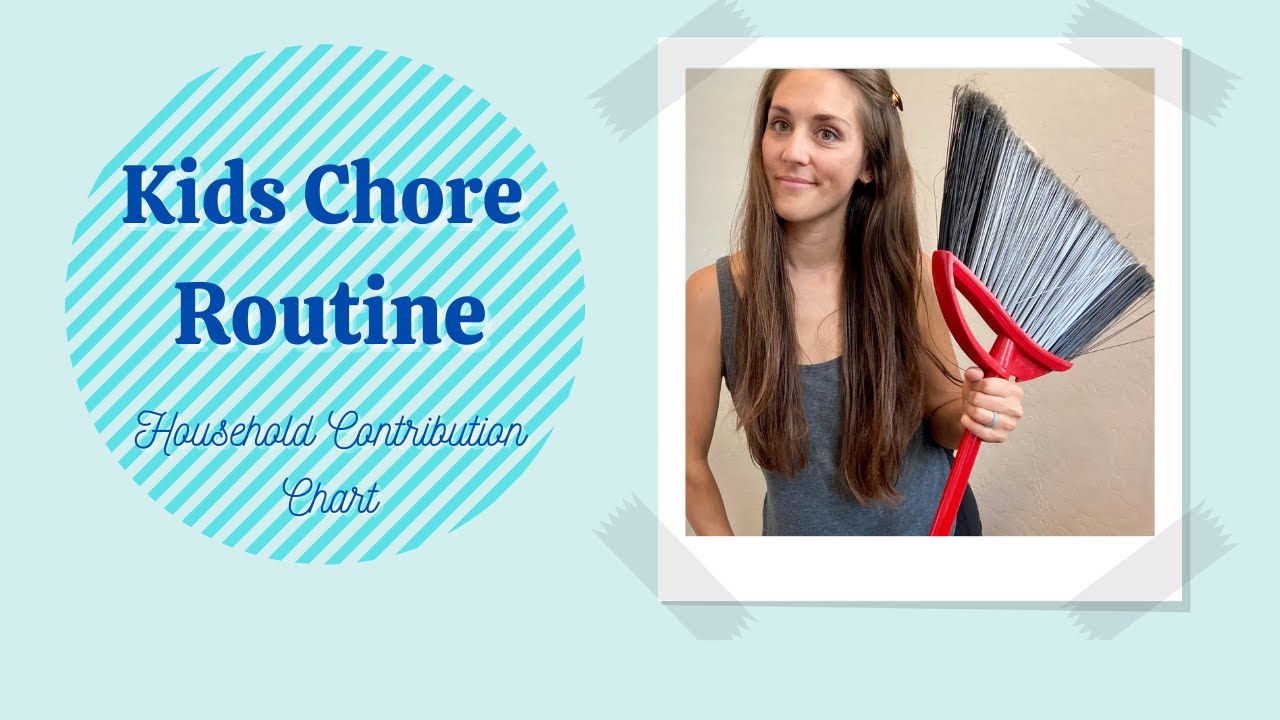 Household Chore Routine Kids Chore Chart | Rethinking Chores