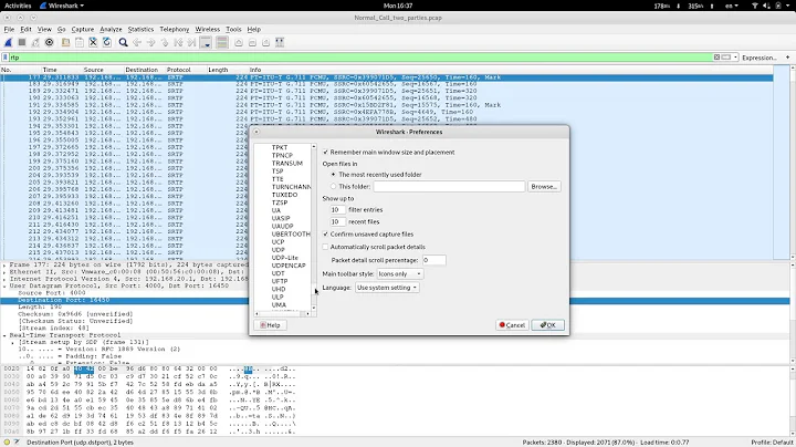 2 Decrypting SIP SRTP Traffic