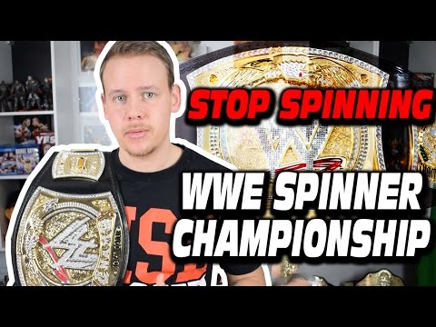 Tutorial: WWE Spinner Championship Belt - Stop Spinning! | WWE NERDSTUFF