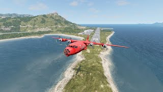 Lentäminen Beamng.drivessä Be Like Mutta Isolla Lentokoneella