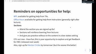 CSE154:Web Programming | Class 2 | HTML/CSS