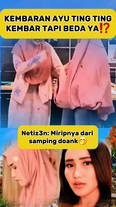Ayu Ting Ting Ketemu Kembarannya! Mirip Banget Bikin Netizen Kaget #ayutingting