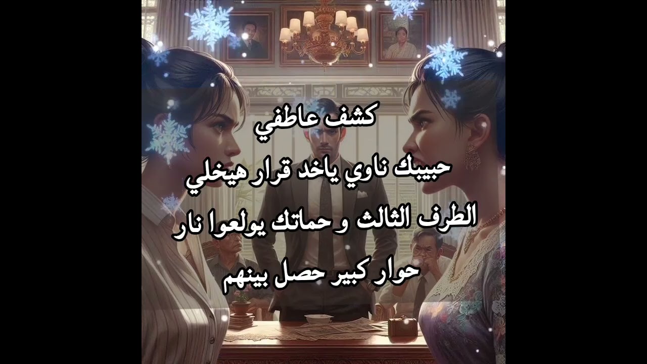 كشف عاطفي😱حبيبك ناوي ياخد قرار هيخلي الطرف الثالث وحماتك يولعوا نار  حوار كبير حصل بينهم#طاقة_الهارب