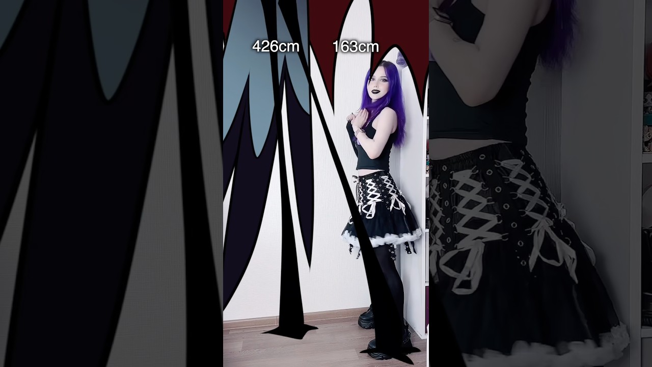 STOLAS IS .. HUGE #helluvaboss #stolas #hazbinhotel #hazbinhotelseason2 #cosplay