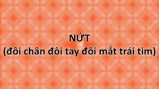 Ngọt - NỨT (đôi chân đôi tay đôi mắt trái tim) [Lyrics]