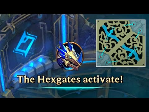 Hextech Drake Interactions - new Portals Mechanic!