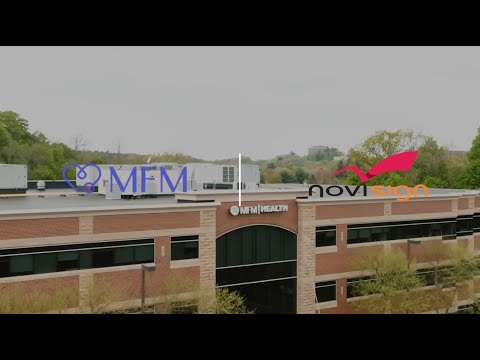 NoviSign's Healthcare Digital Signage Elevates Patient Experience at MFM Health - video from NoviSign