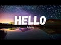 Adele - Hello (Lyrics)