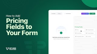 How to Add Pricing Fields to Your Frontend Post Forms| WP User Frontend