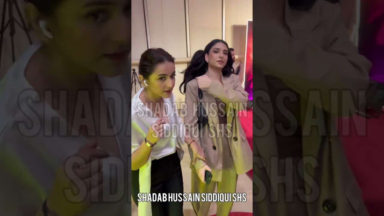 Yumna Zaidi and Ramsha Khan At Baby Licious Primier