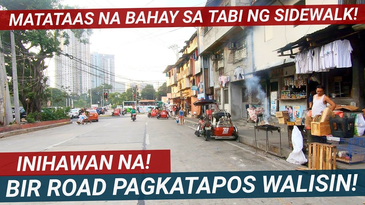 GANITO BA DAPAT! PAGKATAPOS WALISIN! BIR ROAD QUEZON CITY WALKING TOUR [4K]