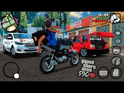 😱SAIUU!!! GTA MOTOVLOG 59D APENAS 500MB COM GRÁFICO, VÁRIAS MOTOS, SKIN E  MAIS - PC FRACO 2023 