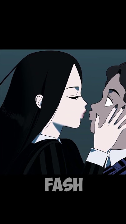 WEDNESDAY ADDAMS FAMILY (Wednesday Animation) #shorts #edit