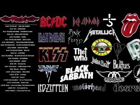 Aerosmith, Acdc, Pink Floyd, Metallica, Bon Jovi, U2 || Classic Rock Songs 70S 80S 90S Full Album