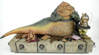 Sideshow Collectibles One Sixth Scale Jabba the Hutt Figure Unboxing & Review (2019 version)