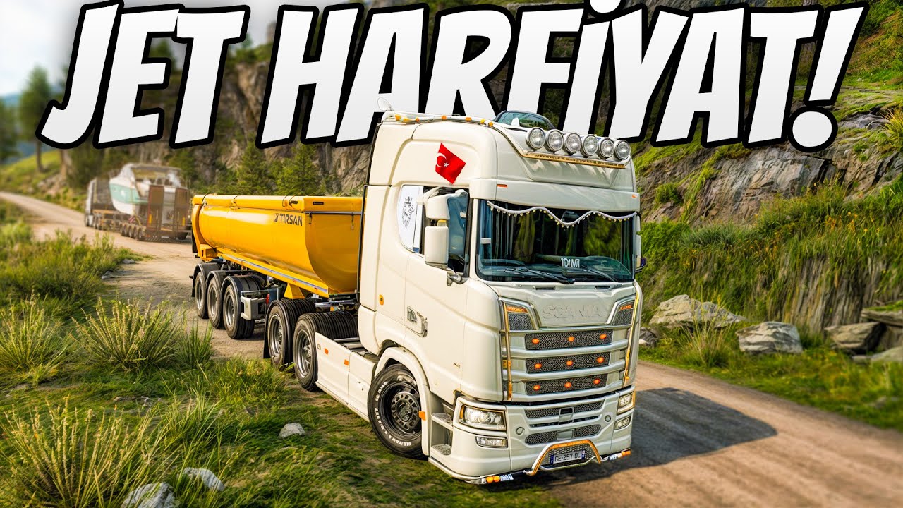 KİRKENES MADEN YOLUNDA KOVALAMACA 🚀🚀 SCANIA 730S + TIRSAN DORSE | TRUCKERSMP ETS 2
