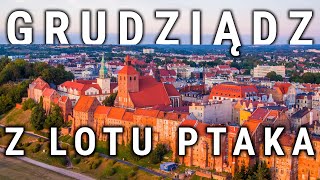 Grudziądz z lotu ptaka | 4K | POLAND ON AIR by Maciej Margas & Aleksandra Łogusz