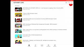 Candy Kim Toons Just Listed Alphabet Lore Made Bfd