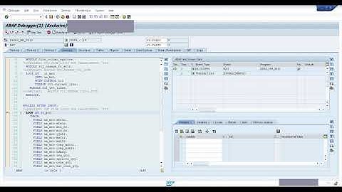 SAP ABAP Real Time Scenarios Problem & Solution with Debugging SAP Module pool with Table Wizard