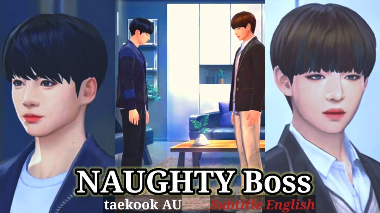 [ENG SUB] Naughty Boss eps 1-2 || taekook bts universe story game