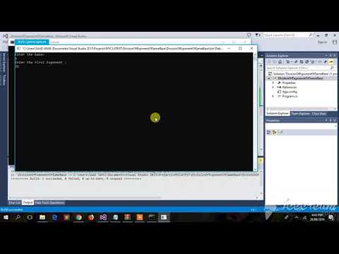 C# Program to Perform Division of Exponents of Same Base