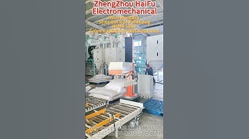 Inner Mongolia 50 Kg Oat Rice Palletizing,280 Packs/h#palletizing robot #palletizer #industrialrobot